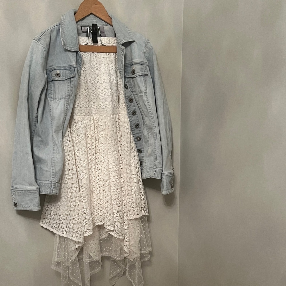 Retro Threads White Skirt
